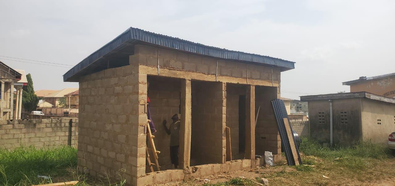Oluyole Estate Grammar School - Toilet Construction